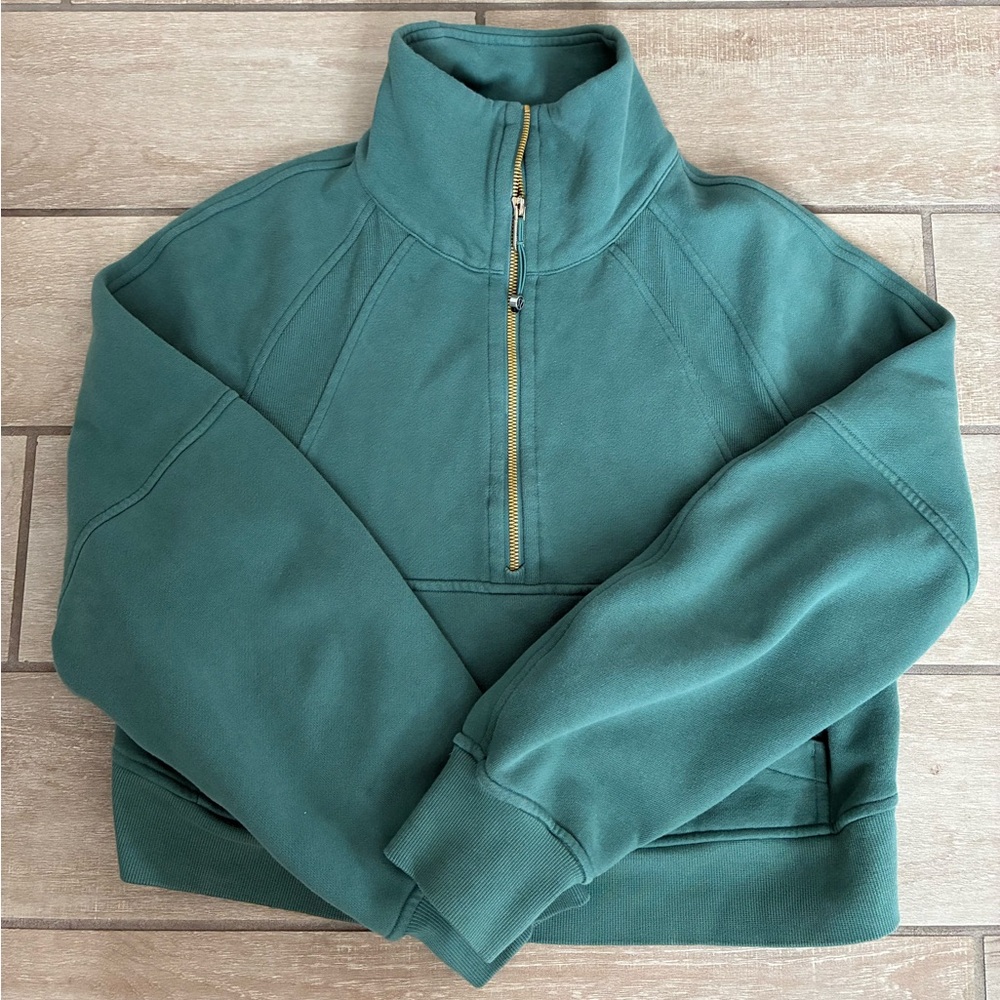 Lululemon Scuba Oversized Funnel Neck Half Zip